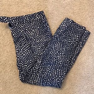 Patterned cropped pant